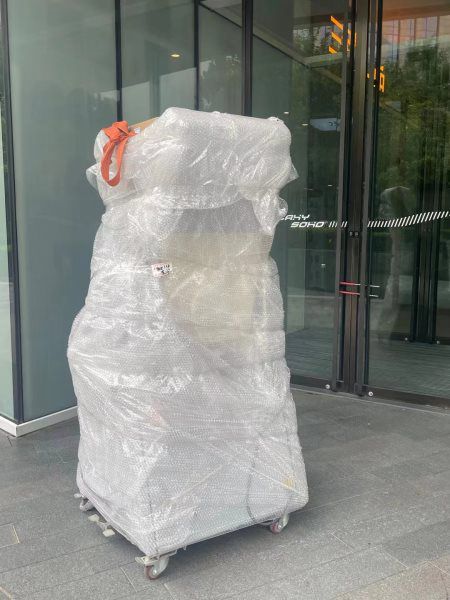 北京搬家现场图片