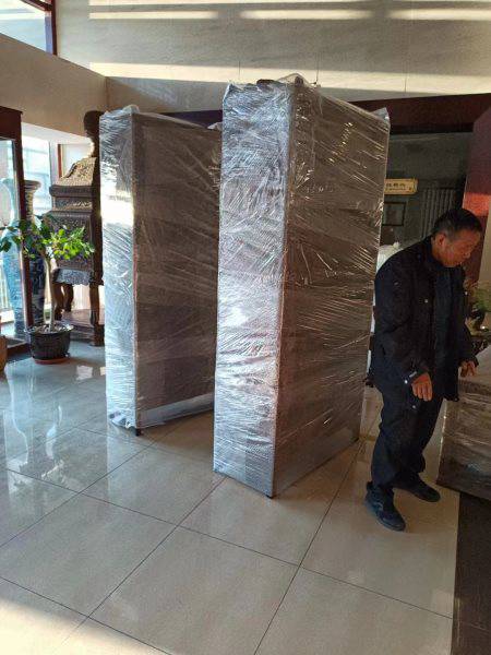 北京搬家现场图片